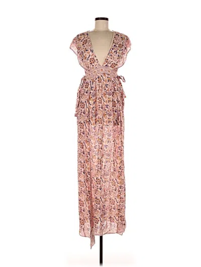 Pre-owned Saylor Jumpsuit In Pink
