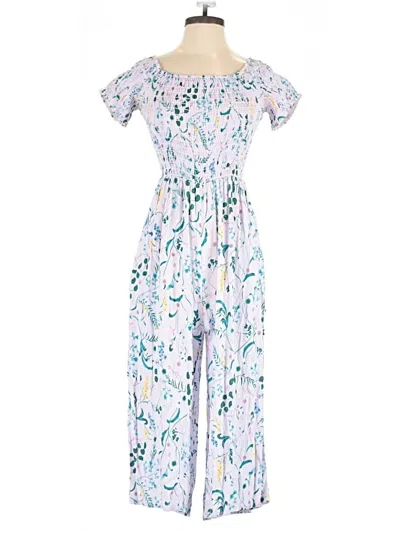 Pre-owned For The Republic Jumpsuit In Blue