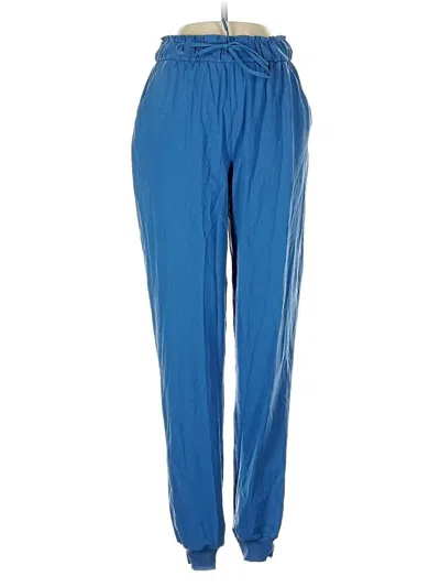 Pre-owned Lululemon Athletica Track Pants In Blue