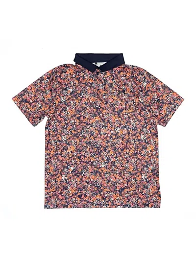 Pre-owned Under Armour Kids' Short Sleeve Polo Shirt In Orange