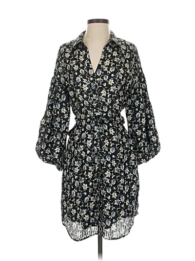 Pre-owned Veronica Beard Casual Dress In Black