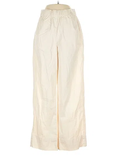 Pre-owned Everlane Casual Pants In White