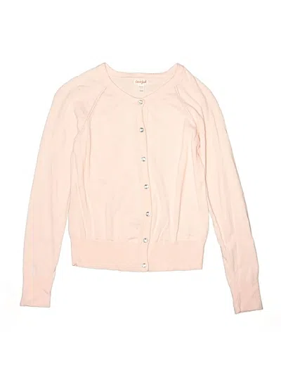 Pre-owned Cat & Jack Cardigan Sweater In Pink