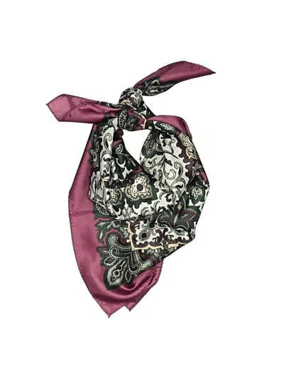 Pre-owned Assorted Brands Scarf In Pink