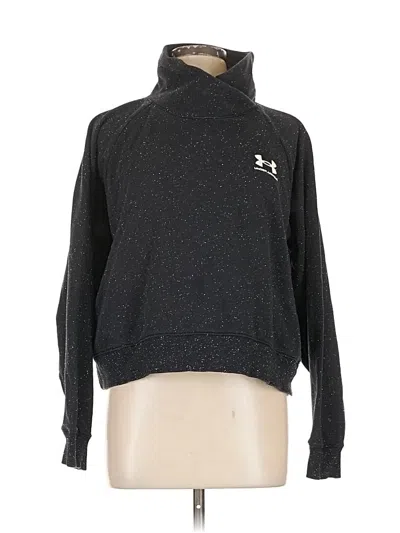 Pre-owned Under Armour Turtleneck Sweater In Black