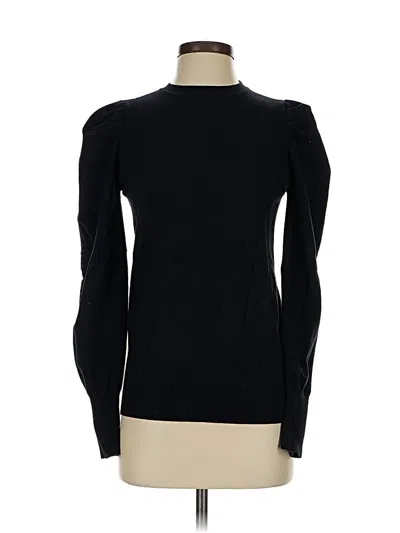 Pre-owned Vine & Love Turtleneck Sweater In Black