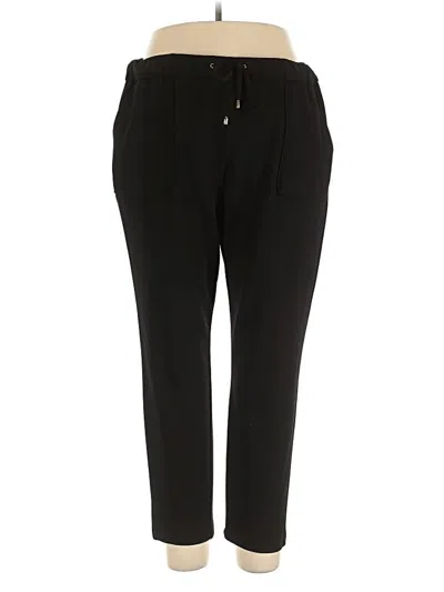 Pre-owned Papaya Casual Pants In Black