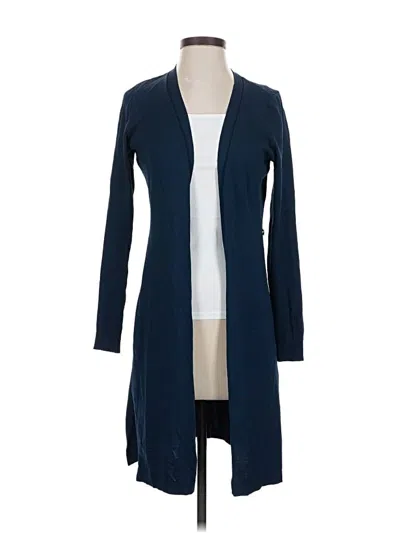 Pre-owned White House Black Market Kimono In Blue