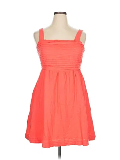 Pre-owned Rachel Zoe Tjx Casual Dress In Orange
