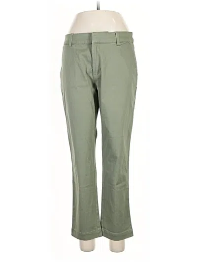 Pre-owned Banana Republic Dress Pants In Green