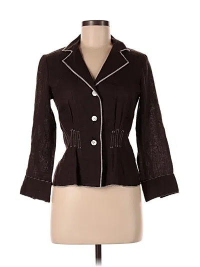 Pre-owned Gerard Darel Blazer Jacket In Brown