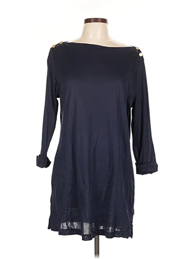 Pre-owned Tahari By Asl Casual Dress In Blue