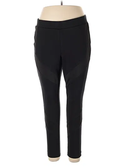 Pre-owned Lane Bryant Active Pants In Black