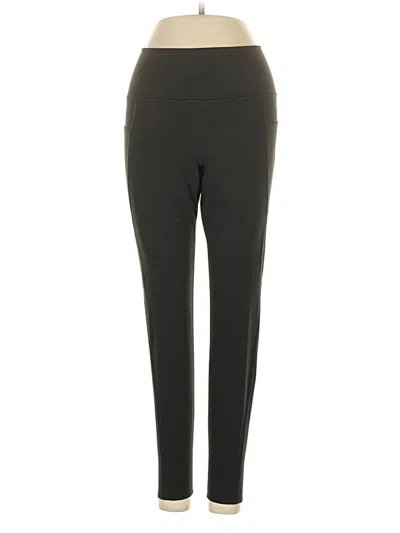 Pre-owned Uniqlo Active Pants In Green