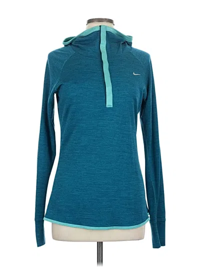 Pre-owned Nike Pullover Hoodie In Blue