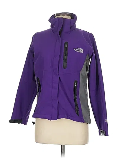 Pre-owned The North Face Jacket In Purple
