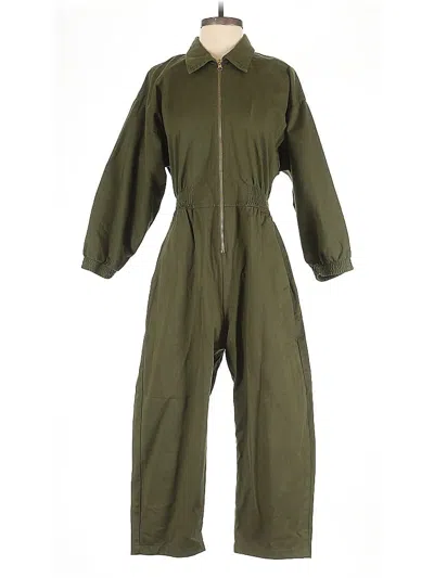 Pre-owned Mien Jumpsuit In Green
