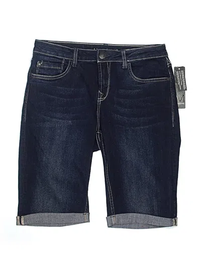 Massini Denim Shorts In Blue