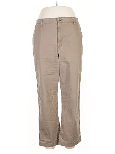 Pre-owned G.h. Bass & Co. Khaki Pant In Brown