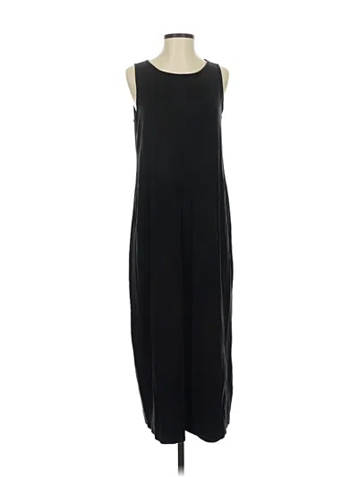 Pre-owned Eileen Fisher Casual Dress In Black