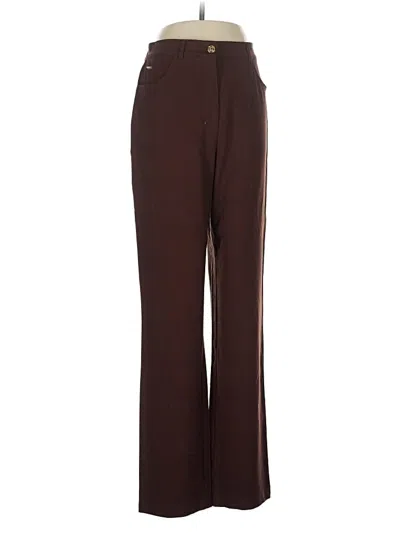 Pre-owned St John Dress Pants In Brown