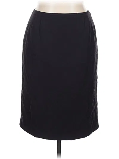 Pre-owned Dressbarn Formal Skirt In Black