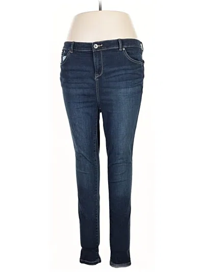 Pre-owned Torrid Jeggings In Blue