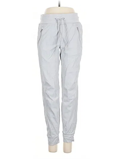 Pre-owned Athleta Track Pants In Gray