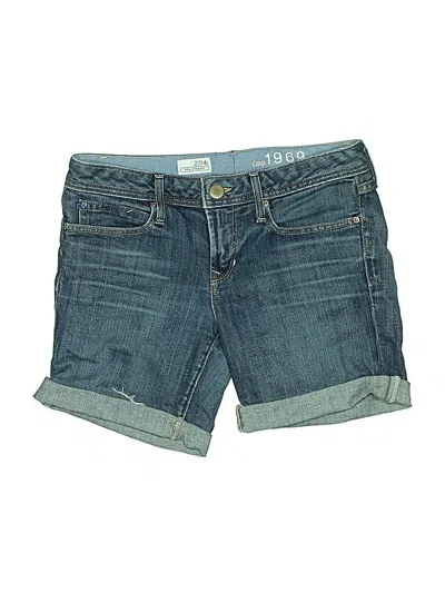 Pre-owned Gap Denim Shorts In Blue