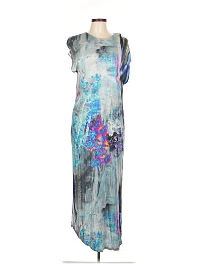 Pre-owned Asos Design Casual Dress In Blue