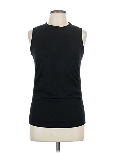 Pre-owned Athleta Sleeveless T-shirt In Black