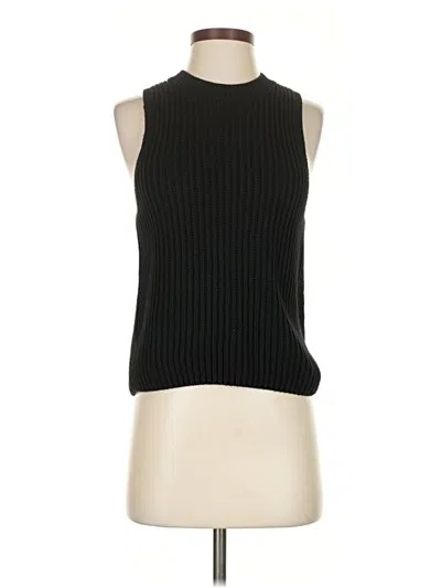 Pre-owned Closed Sweater Vest In Black