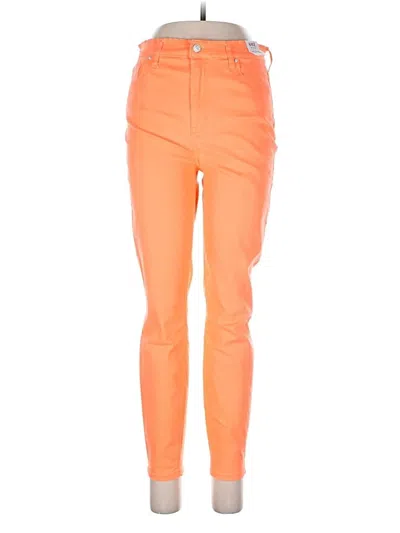 Pre-owned Celebrity Pink Jeans In Orange