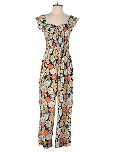 Pre-owned Inspired Hearts Jumpsuit In Brown