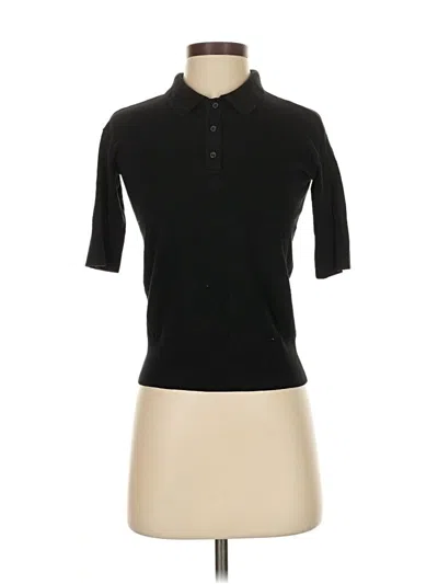 Pre-owned Tuckernuck Short Sleeve Turtleneck In Black