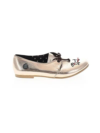 Pre-owned Loly In The Sky Flats In Gold