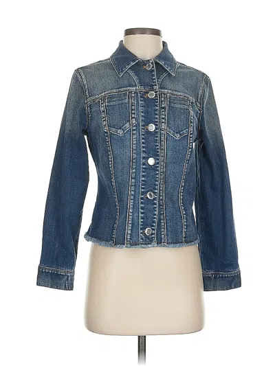 Pre-owned Chico's Denim Jacket In Blue