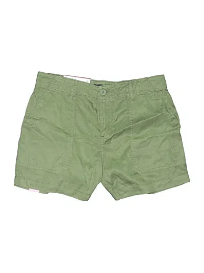 Pre-owned Social Standard By Sanctuary Khaki Shorts In Green
