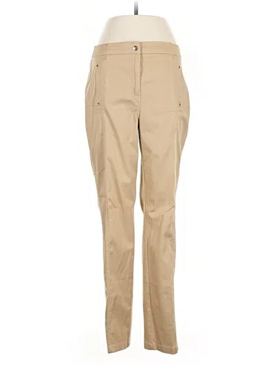 Pre-owned Chico's Khaki Pant In Brown