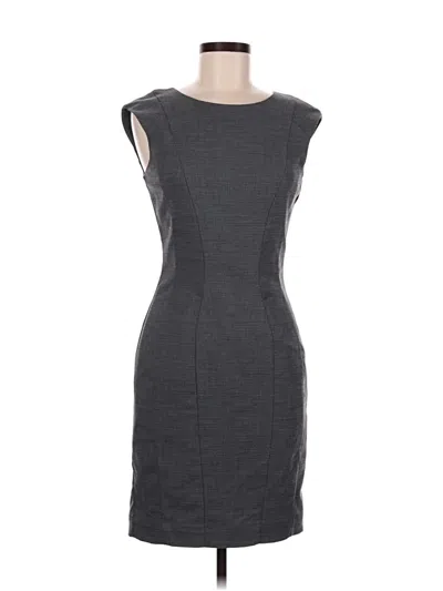 Pre-owned H&m Cocktail Dress In Gray