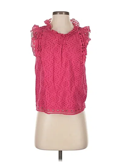 Pre-owned Maeve By Anthropologie Sleeveless Blouse In Pink