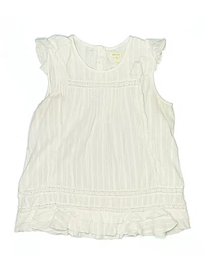 Pre-owned Matilda Jane Kids' Dress In White