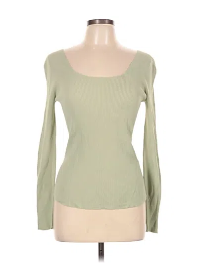 Pre-owned Uniqlo U Cardigan Sweater In Green