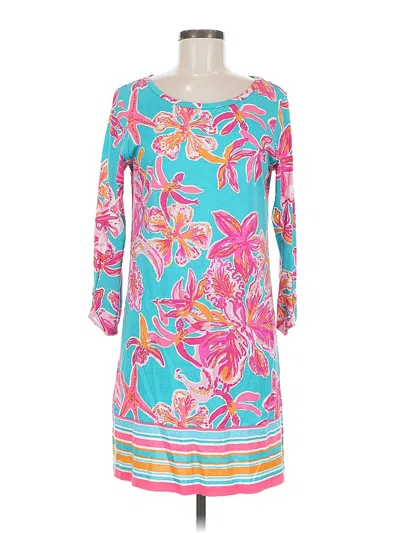 Pre-owned Lilly Pulitzer Casual Dress In Blue