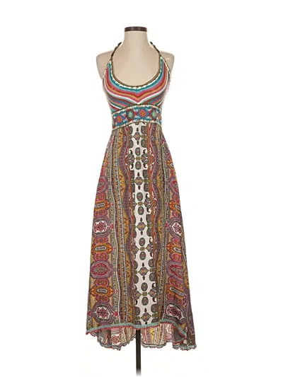 Pre-owned Calypso St Barth Casual Dress In Brown