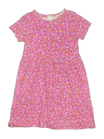 Pre-owned Crewcuts Outlet Kids' Dress In Pink