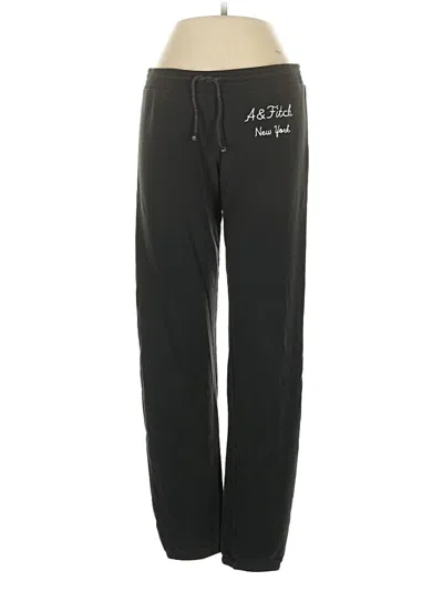Pre-owned Abercrombie & Fitch Casual Pants In Black