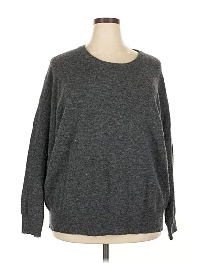 Pre-owned Jenni Kayne Pullover Sweater In Gray