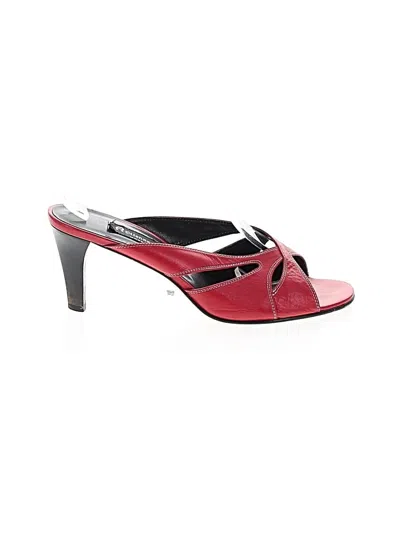 Pre-owned Etienne Aigner Sandals In Red
