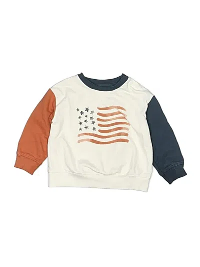 Pre-owned Little Co. By Lauren Conrad Babies' Long Sleeve T-shirt In White